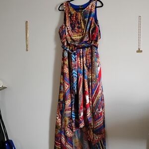 Beautiful Ladies Fall Multicolor Dress
